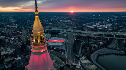 Script Cleveland signs now feature 2022 NBA All-Star Game logo